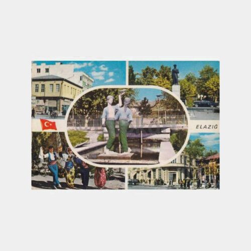 1975 Elazığ Muhtelif Görünüşler Kartpostal