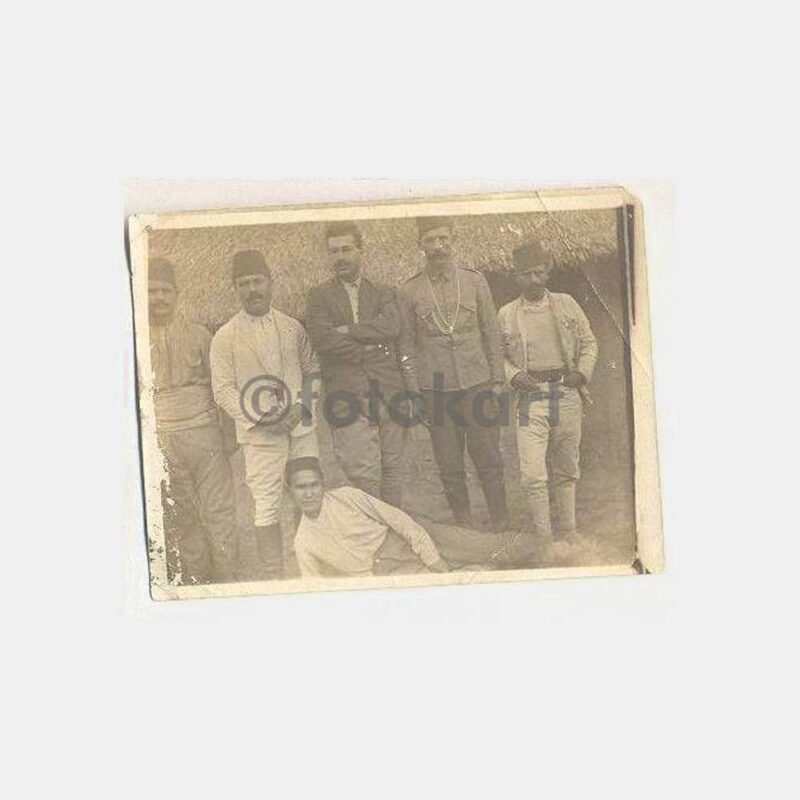 1921 Fesli Görevliler Küçük Ebat Fotoğraf