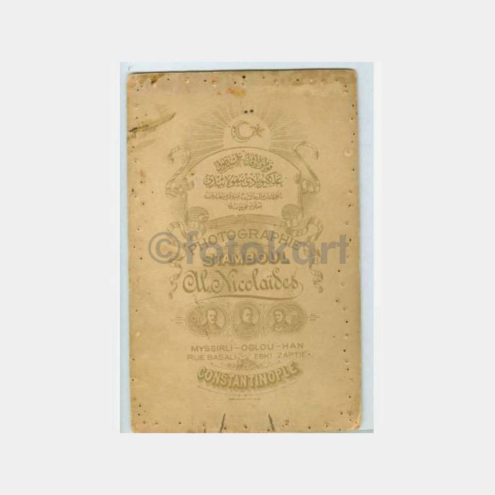 1910 Photo Nicolaides - Fesli Baylar Fotoğraf - Görsel 2