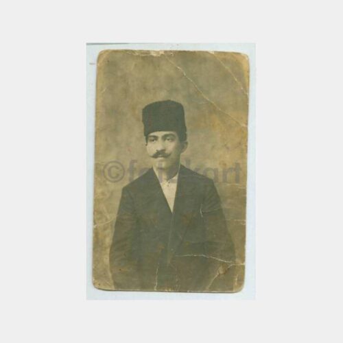 1900 Fesli ve Bıyıklı Bay Görünüş Fotoğraf