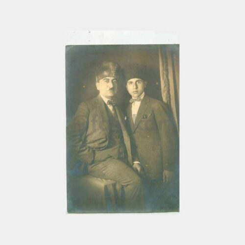 1924 Fesli Baba ve Oğlu Fotoğraf