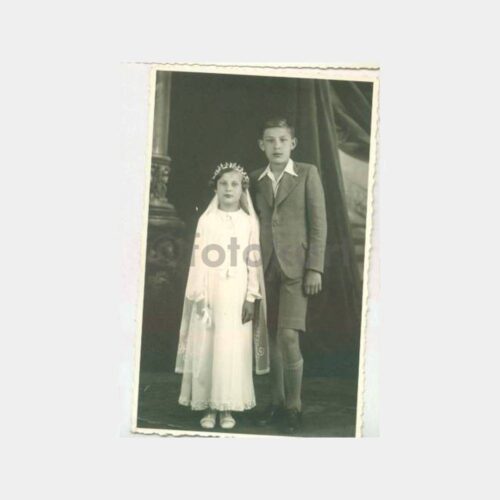 1939 Stüdyo Kardeşler - Gelin Giyimli Fotoğraf