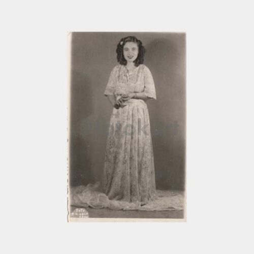 1940 Ordu -Foto Uzlu- Gelin Kız Konulu Fotoğraf