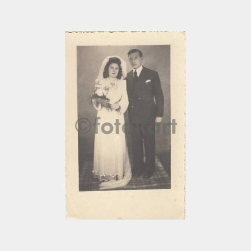 1946 Hoskovo Gelin Damat Konulu Fotoğraf