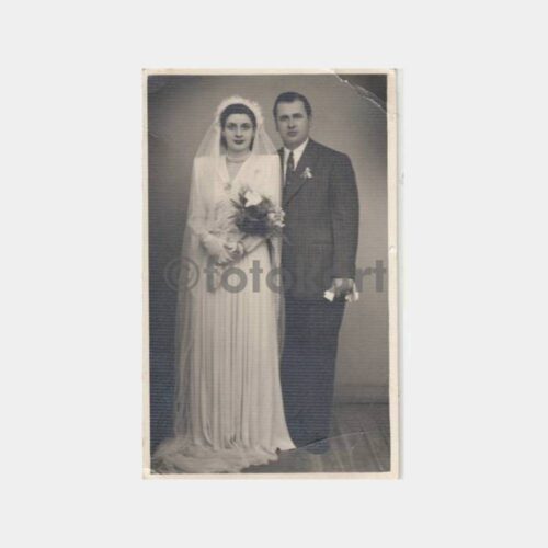 1950 Gelin Damat Konulu Fotoğraf