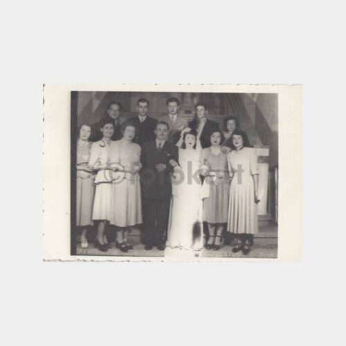 1952 Gelin Damat Grubu Konulu Fotoğraf