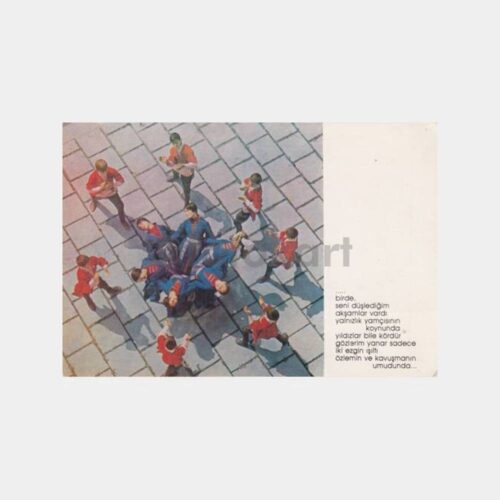 Kafkas Folklor Konulu Tebrik Kartı