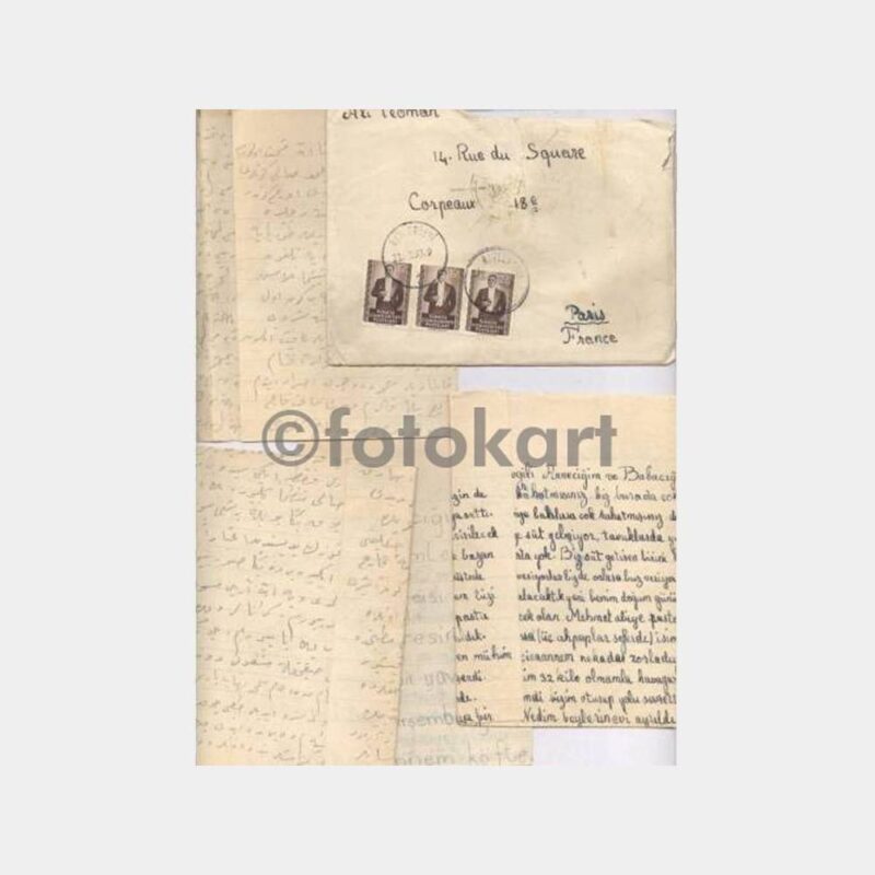 1953 Beylerbeyi Varışlı Mektup