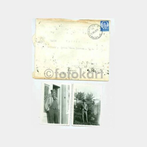 1935 Üsküp Damgalı Mektup Zarf