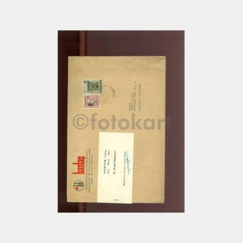 1969 Hastaş - Dr. Suphi Baykam İmzalı Kart Mektup