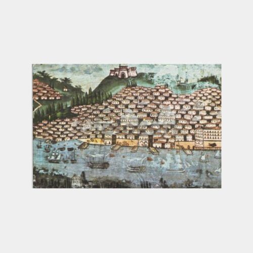 1980 Ödemiş Birgi Konak Duvar Resmi Kartpostal