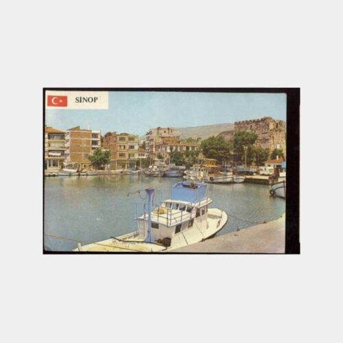 Sinop Kale ve Sahilden Görünüş Kartpostal