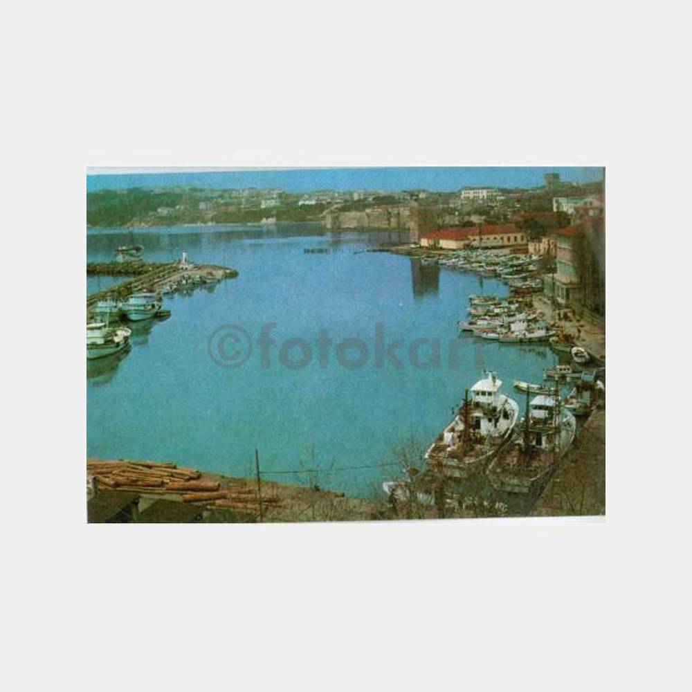 1968 Sinop Sahilinden Görünüş Kartpostal