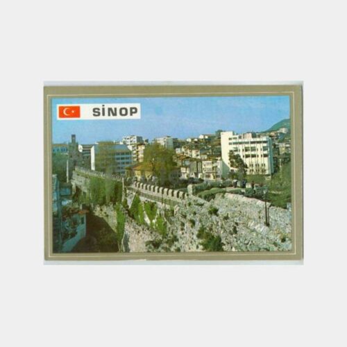 1980 Sinop Kaleden Görünüş Kartpostal