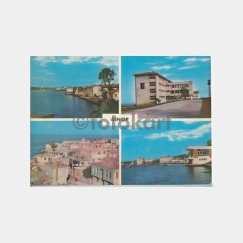 1968 Sinop 4 Görünüş Kartpostal