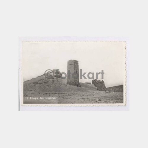 1930 Suriye Palmyre Antik Şehir Kartpostal