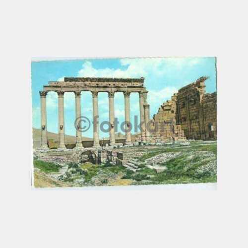1966 Suriye Palmyre Antik Şehri Kartpostal