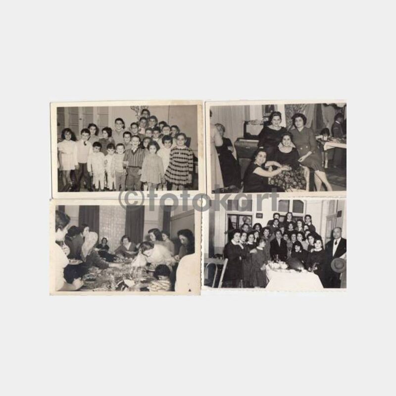 1970 Suriye Halep Konulu 4 Adet Albüm Fotoğraf