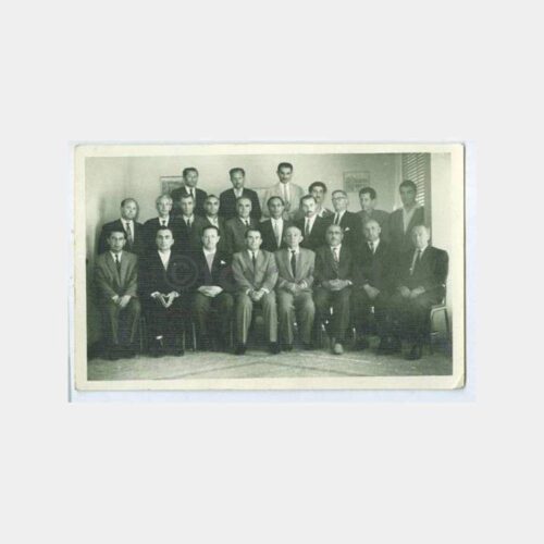1960 Uşak Şehir Önemli Kişiler Grup Fotoğraf