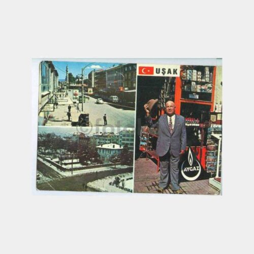 Uşak Konulu Şehir Kartpostal - Osman Baransel