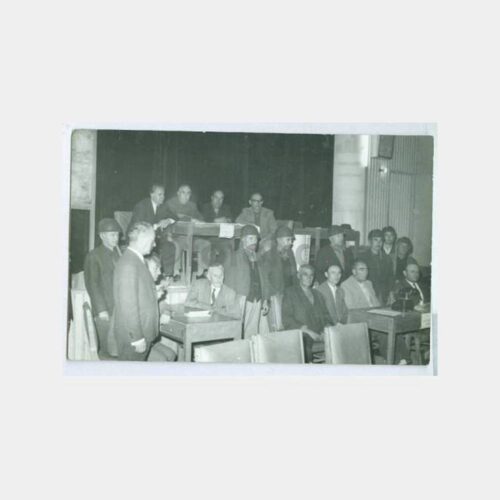 1970 Uşak Şehirden Genel Kurul Toplantısı Fotoğraf