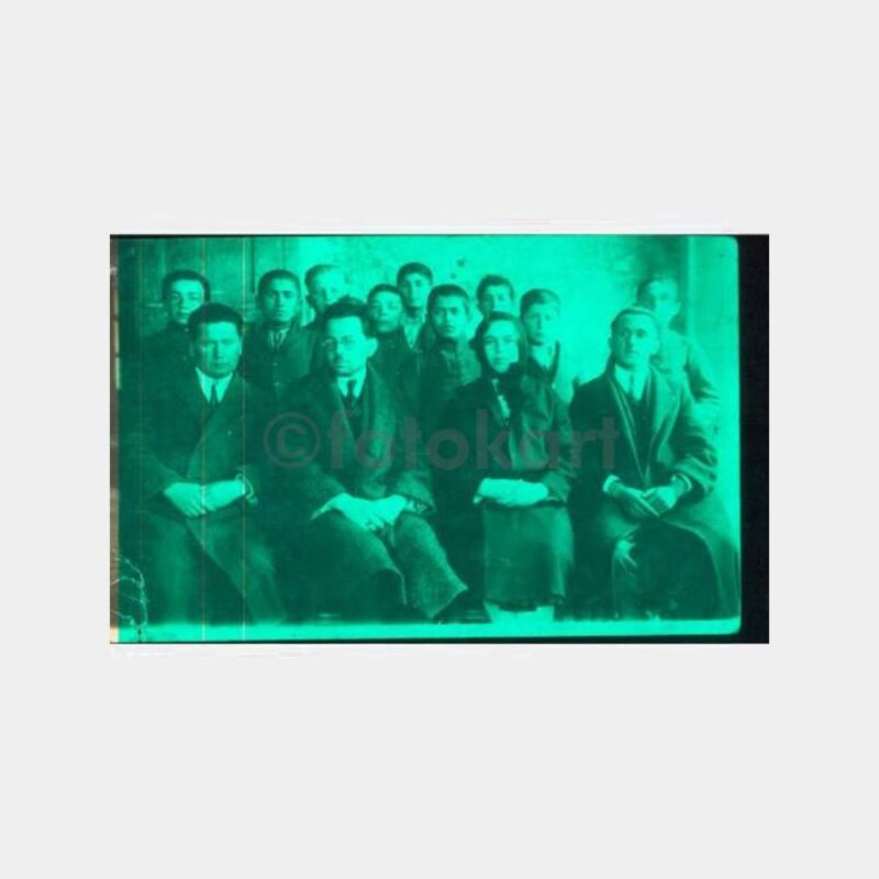 1923 Uşak Aybey İlk Mektebi Belgesel Fotoğraf