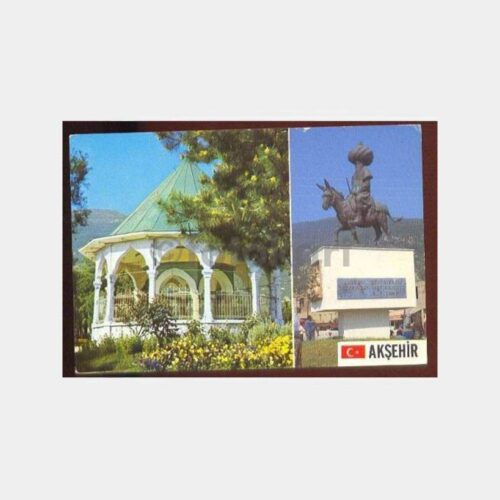 Akşehir Nasrettin Hoca 2 Görüntü Kartpostal
