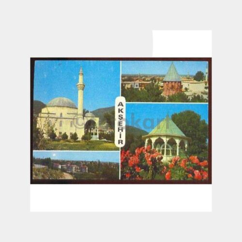 Akşehir 4 Güzel Görüntüsü Kartpostal
