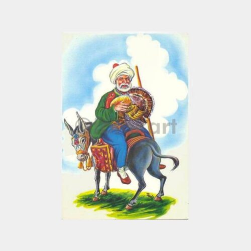 Akşehir Nasrettin Hoca Konulu Kartpostal