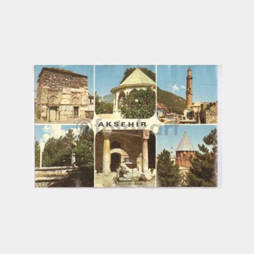 Akşehir 6 Görünüş Kartpostal