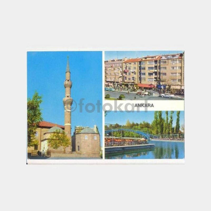 Ankara Hacı Bayram Görünüş Kartpostal