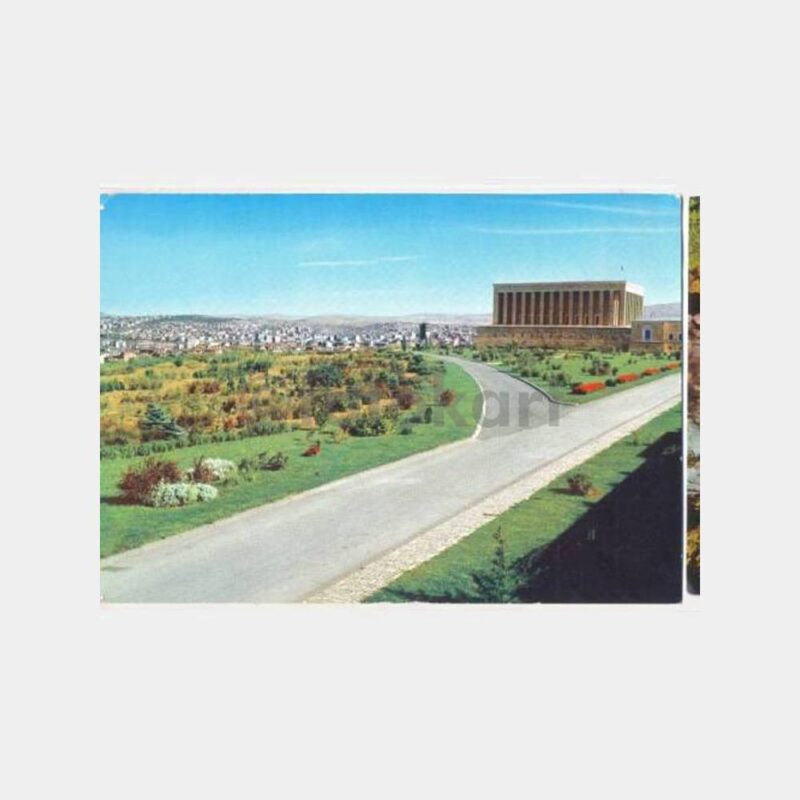 Ankara Anıtkabir Değişik Görünüş Kartpostal