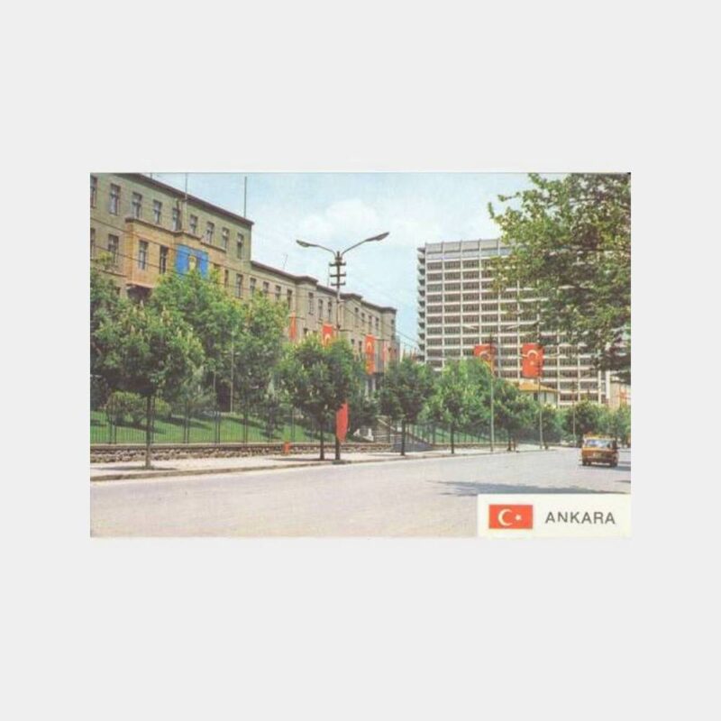 Ankara Emekli Sandığı Görünüş Kartpostal