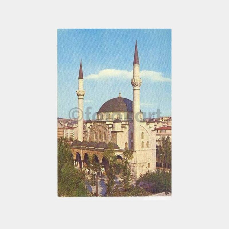 Ankara Maltepe Camii Görünüş Kartpostal