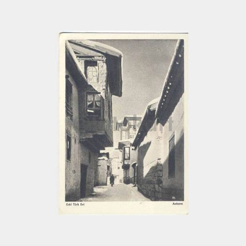 Ankara Eski Türk Evi Kartpostal