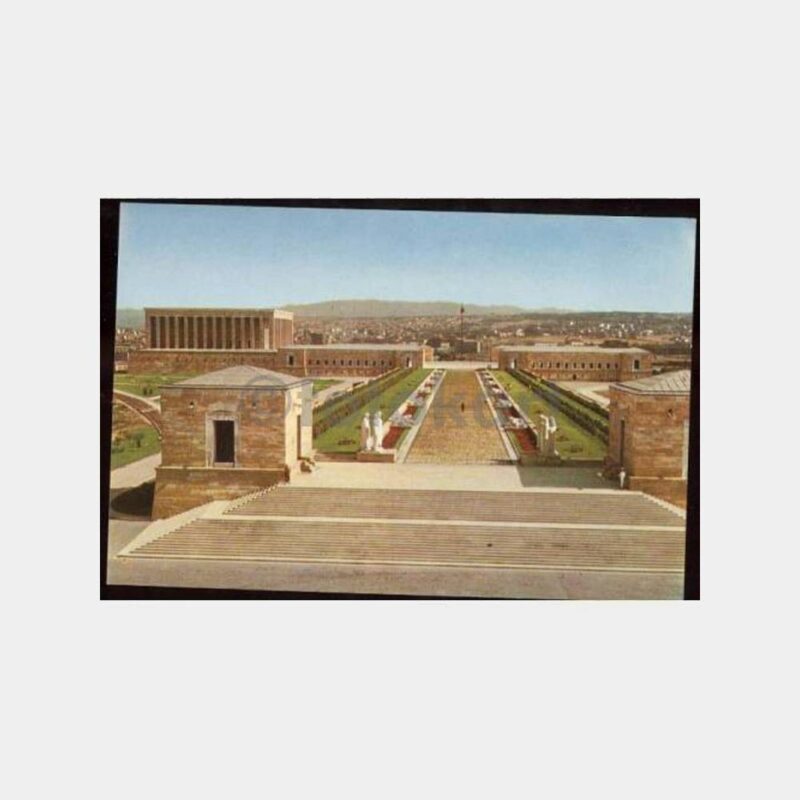 Ankara Anıtkabir Genel Görünüş Kartpostal