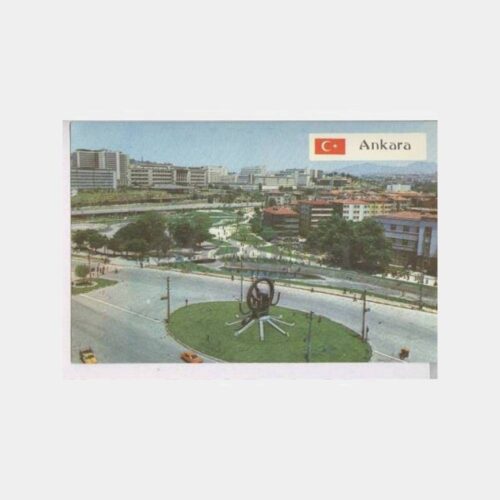 Ankara Sıhhıye Hitit Güneşi Kartpostal