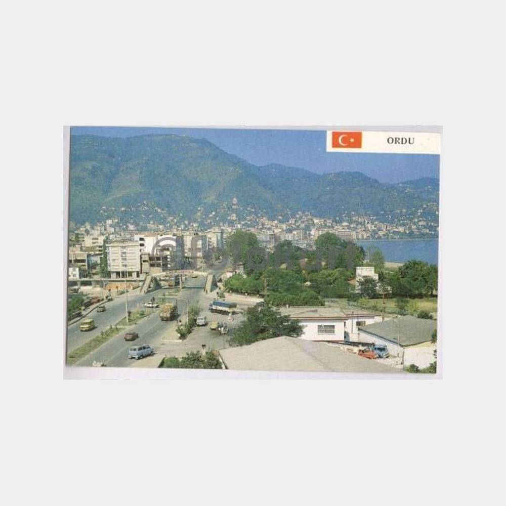 Ordu Şehirden Genel Görünüş Kartpostal