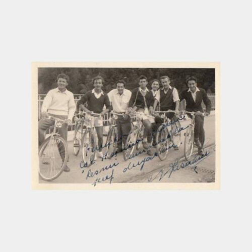 1947 Bisikletçiler Konulu Fotoğraf
