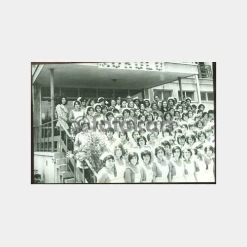 1970 Sağlık Koleji Hemşireler Konulu Fotoğraf