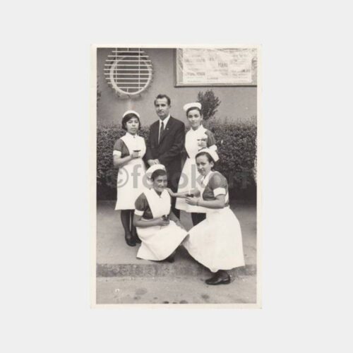 1970 Hemşire Öğrenciler Konulu Fotoğraf