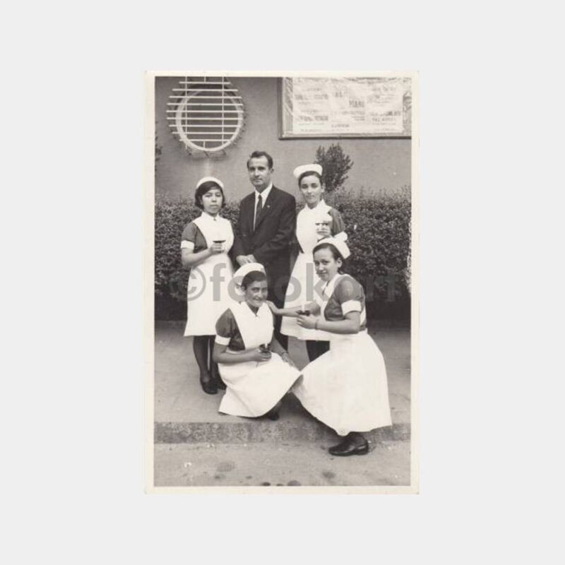 1970 Hemşire Öğrenciler Konulu Fotoğraf