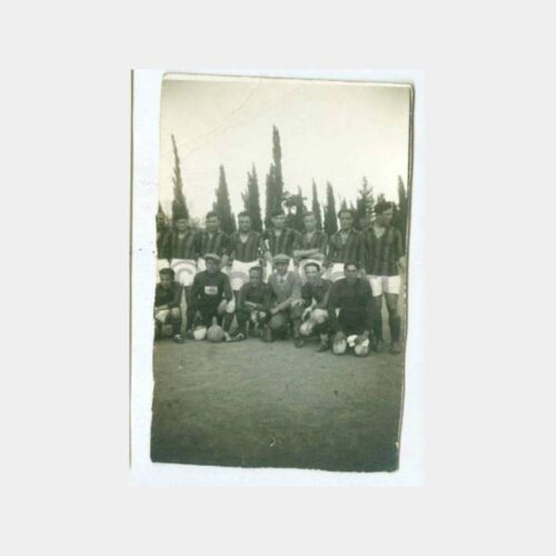 1933 İzmir Karşıyaka (?) Futbolcular Fotoğraf