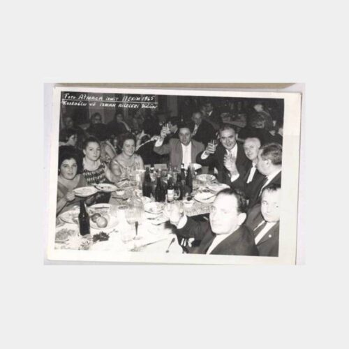 1965 İzmit -Foto Atmaca- Düğün Fotoğraf