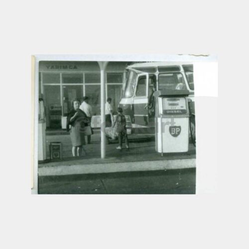 1965 İzmit Yarımca BP Akaryakıt İstasyonu Fotoğraf