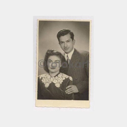 Örgü Yakalı Kadın ve Bay Fotoğraf