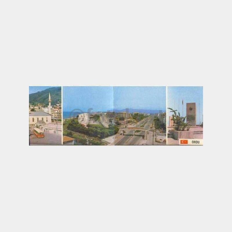 Ordu 3 Ayrı Görünüm Büyük Boy Kartpostal