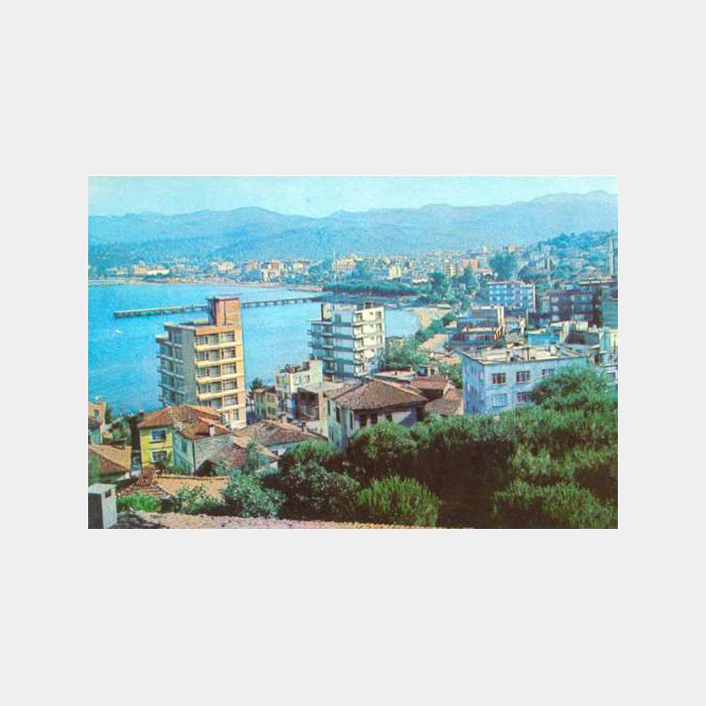 1975 Ordu Ünye Görünüş Kartpostal