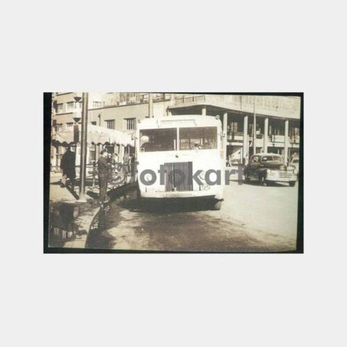 1950 İstanbul Scania Belediye Otobüsleri Rep. Kartpostal