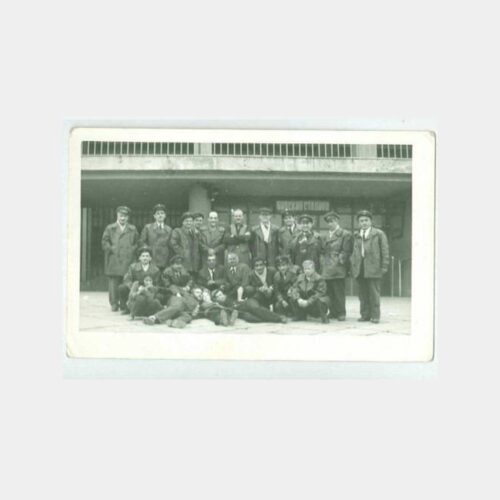 1958 İETT - Almanya Otobüs Getiren Şoförler Fotoğraf